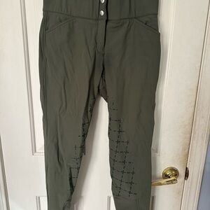 Horze Olive Green FS Breeches
